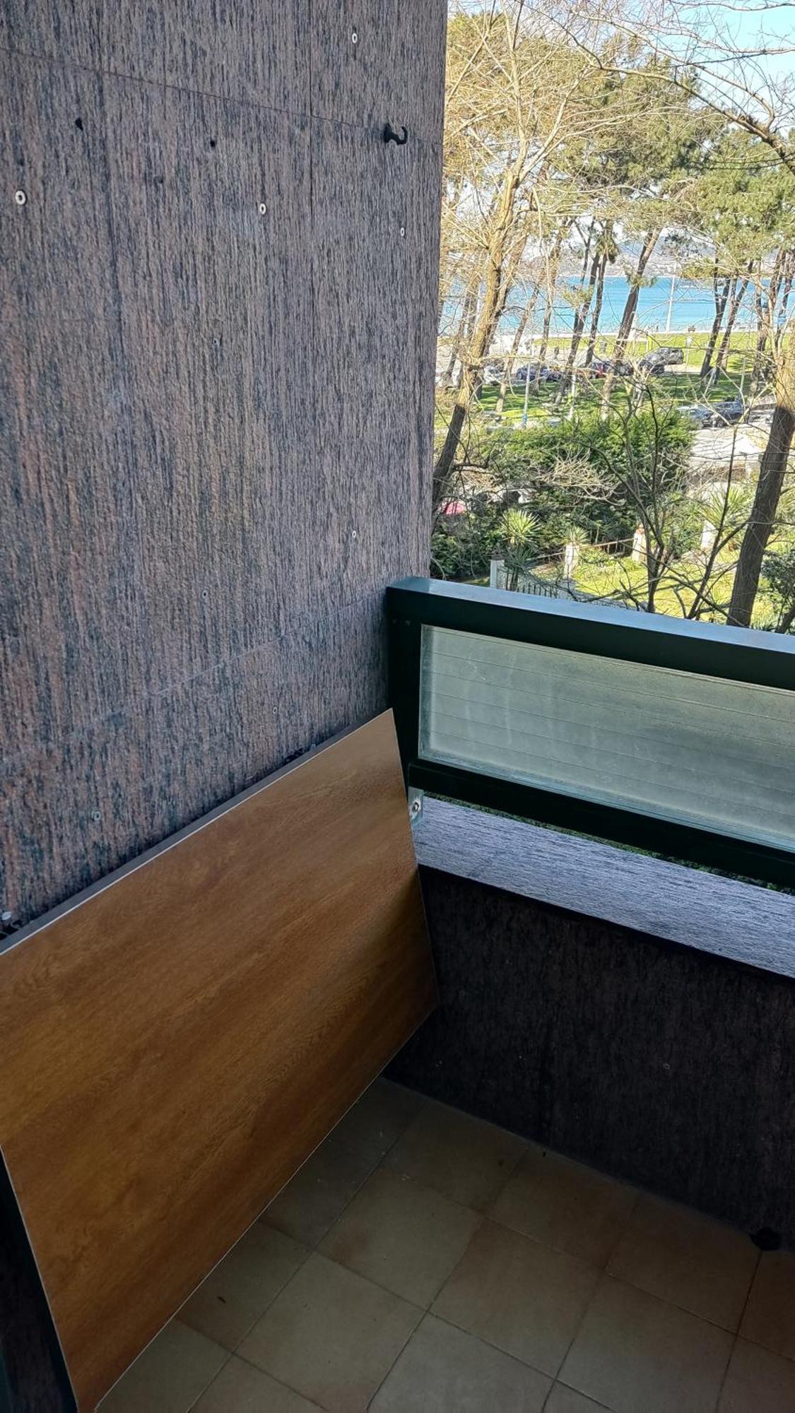 Apto. reformado primera línea playa de Samil, Vigo Exterior foto